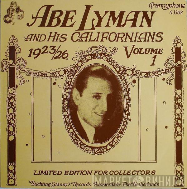 Abe Lyman And His Californians - Abe Lyman And His Californians Volume 1 (1923-26)