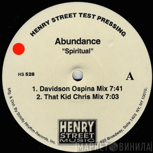 Abundance - Spiritual