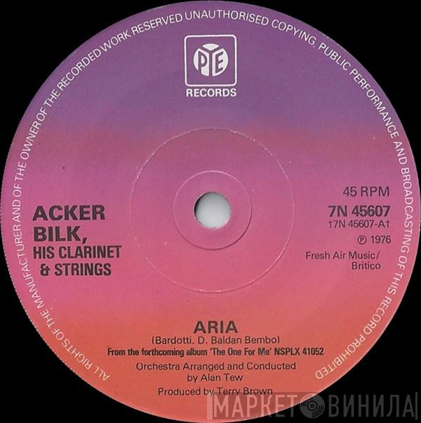 Acker Bilk His Clarinet And Strings - Aria
