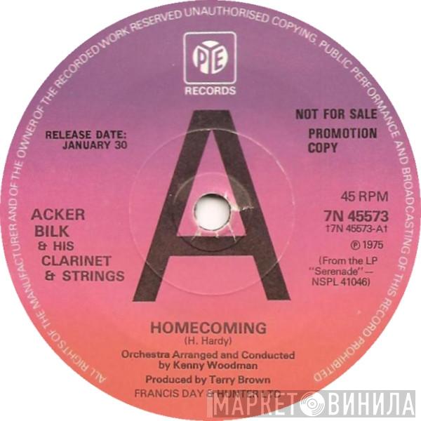 Acker Bilk His Clarinet And Strings - Homecoming