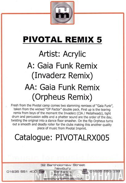 Acrylic - Gaia Funk (Remixes)