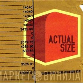 Actual Size - Weights & Measures E.P
