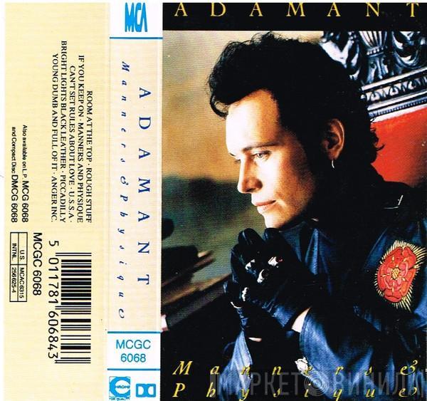 Adam Ant - Manners & Physique