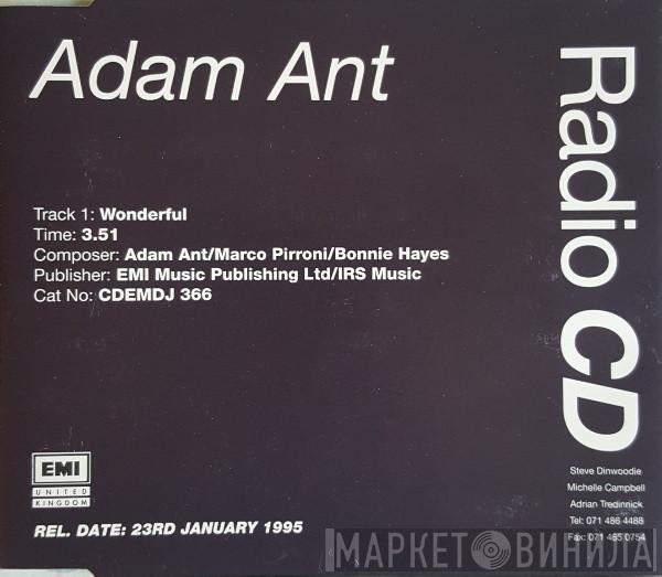 Adam Ant - Wonderful