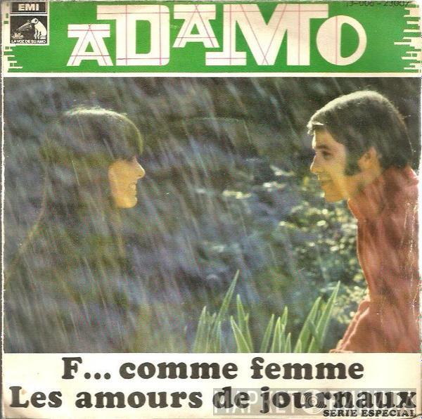 Adamo - F... Comme Femme / Les Amours De Journaux