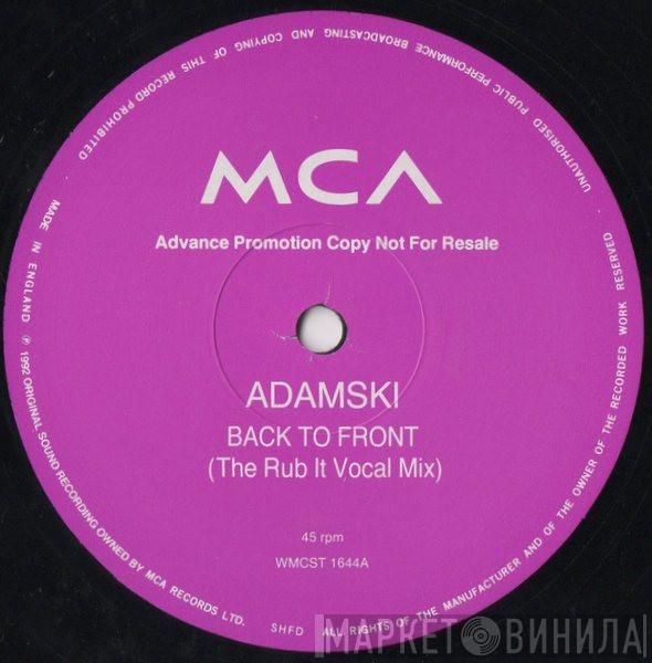 Adamski - Back To Front
