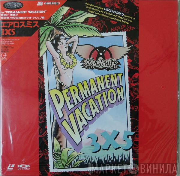  Aerosmith  - 3x5 Permanent Vacation