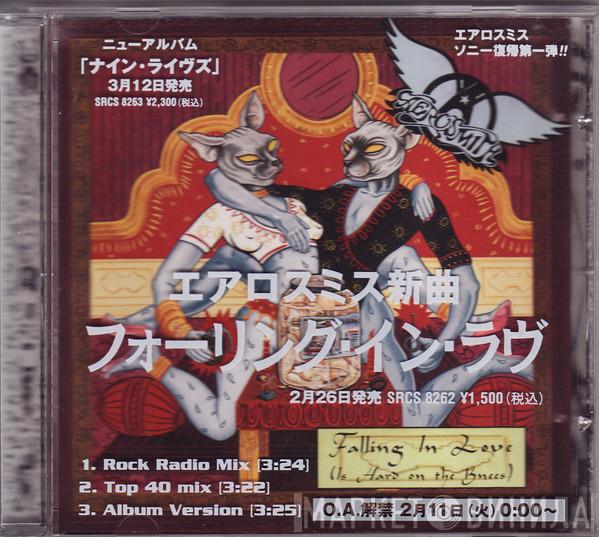  Aerosmith  - Falling In Love (Is Hard On The Knees)