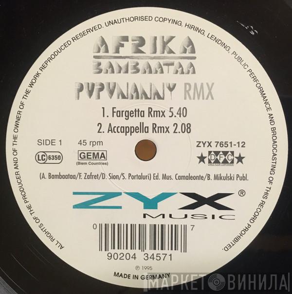 Afrika Bambaataa - Pupunanny RMX