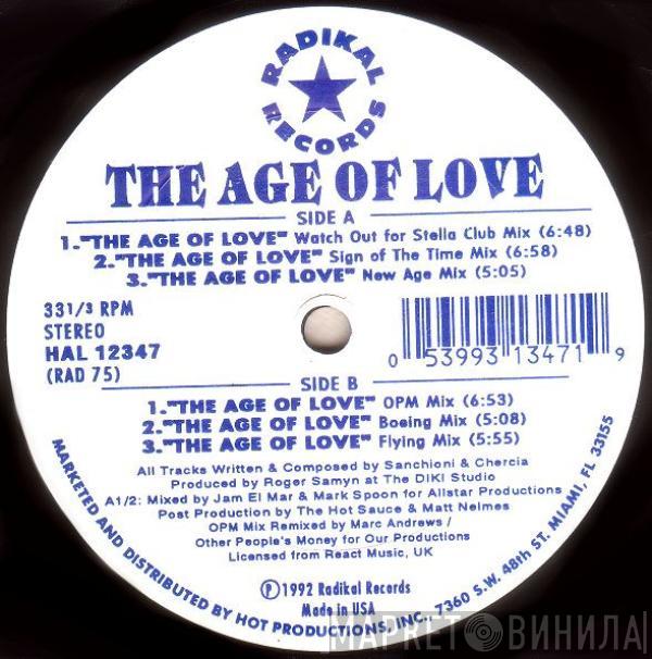  Age Of Love  - The Age Of Love