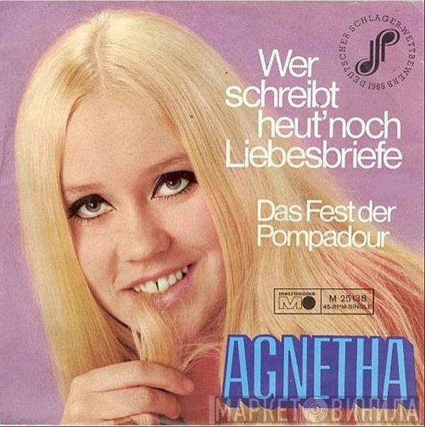 Agnetha Fältskog  - Wer Schreibt Heut' Noch Liebesbriefe