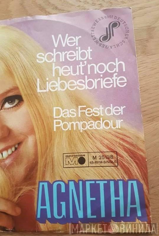  Agnetha Fältskog  - Wer Schreibt Heut' Noch Liebesbriefe