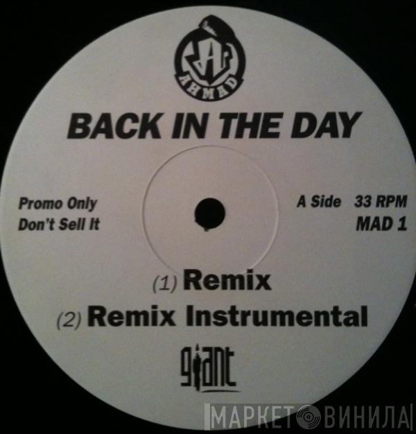  Ahmad   - Back In The Day (Remix)