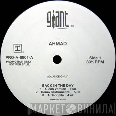  Ahmad   - Back In The Day