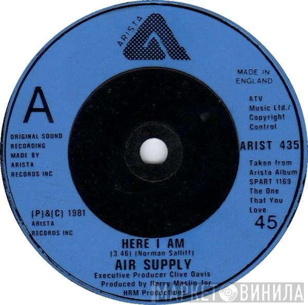 Air Supply - Here I Am / Don't Turn Me Away