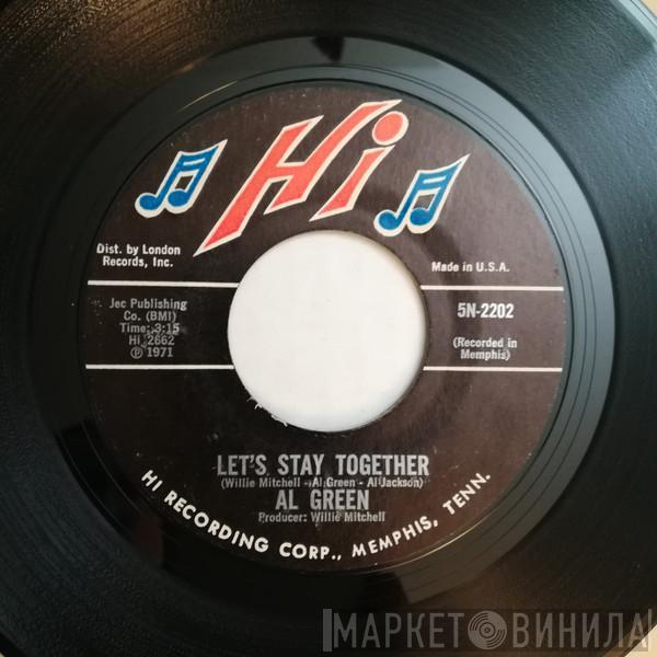  Al Green  - Let's Stay Together / Tomorrow's Dream