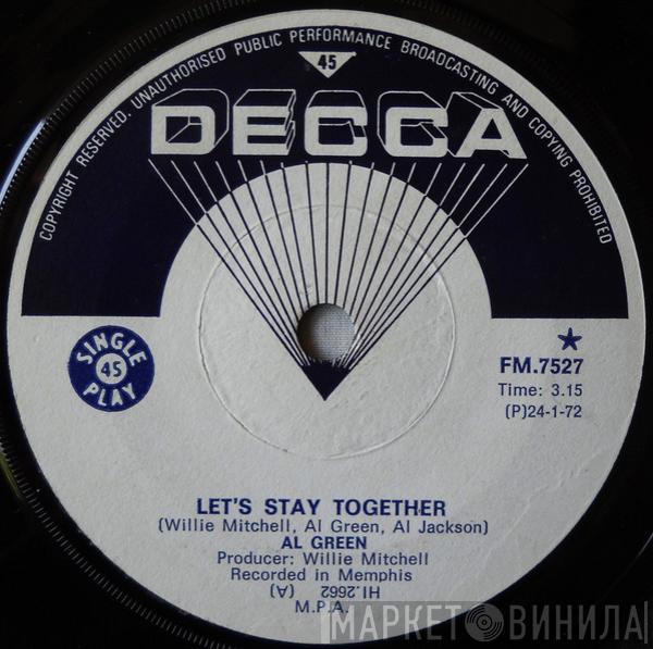  Al Green  - Let's Stay Together / Tomorrow's Dream