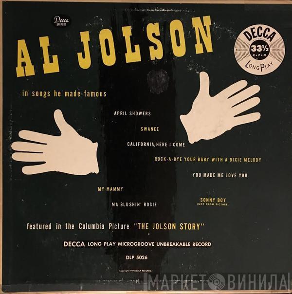  Al Jolson  - In Songs He Made Famous