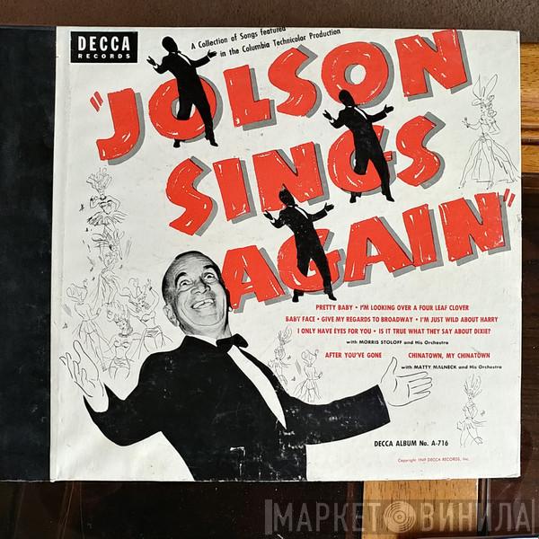  Al Jolson  - Jolson Sings Again