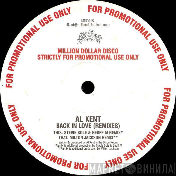 Al Kent - Back In Love (Remixes)