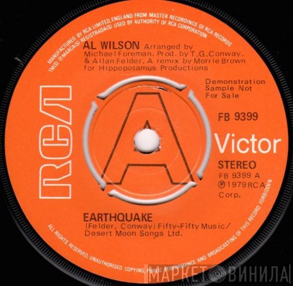  Al Wilson  - Earthquake
