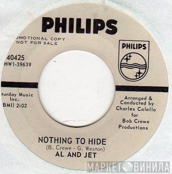 Al and Jet - Nothing To Hide / Lucky Us