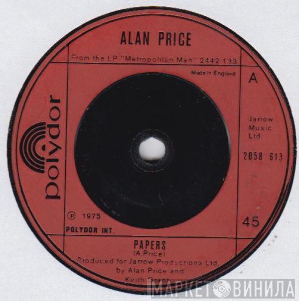 Alan Price - Papers