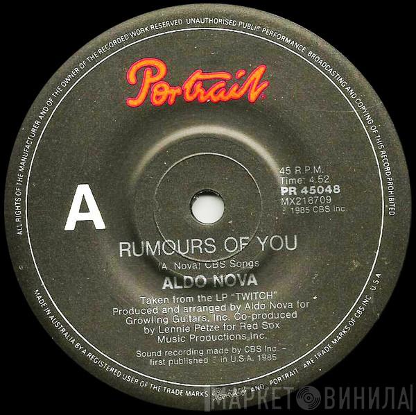  Aldo Nova  - Rumours Of You
