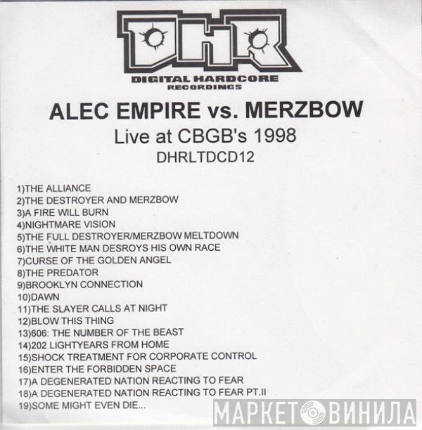 Alec Empire, Merzbow - Live At CBGB's NYC 1998