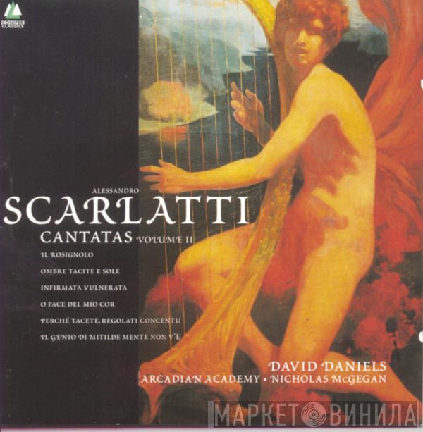, Alessandro Scarlatti , David Daniels  , Arcadian Academy  Nicholas McGegan  - Cantatas (Volume. II)