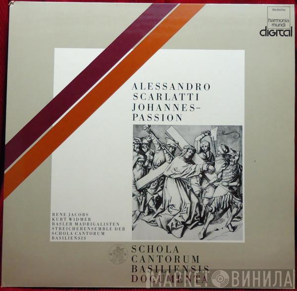 - Alessandro Scarlatti , René Jacobs , Kurt Widmer , Basler Madrigalisten  Schola Cantorum Basiliensis  - Johannes-Passion