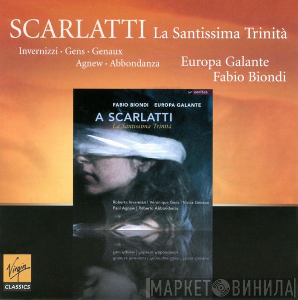 Alessandro Scarlatti, Roberta Invernizzi, Véronique Gens, Vivica Genaux, Paul Agnew , Roberto Abbondanza, Europa Galante, Fabio Biondi - La Santissima Trinità