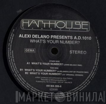 Alexi Delano, A.D.1010 - What's Your Number?