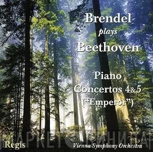 Alfred Brendel, Ludwig van Beethoven, Wiener Symphoniker, Hans Wallberg, Zubin Mehta - Brendel Plays Beethoven - Piano Concertos 4 & 5 (