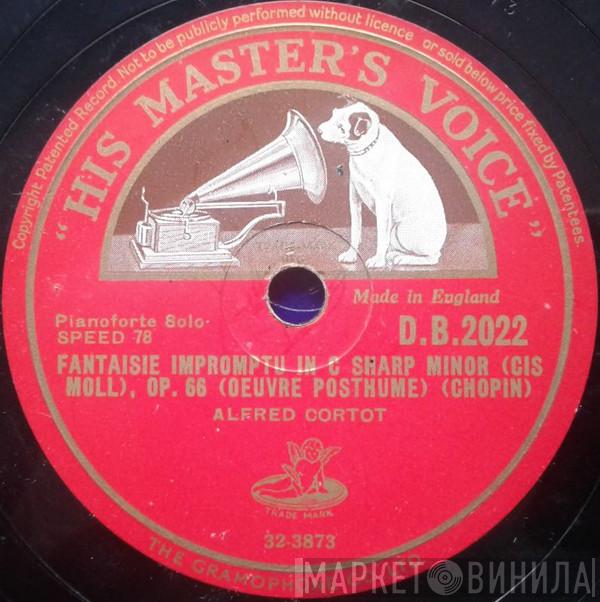 Alfred Cortot - Impromptu No. 3 In A Flat Major (Ges Dur) Op. 51 (Chopin) / Fantaisie Impromptu In C Sharp Minor (Cis Moll) Op. 66 (Chopin)