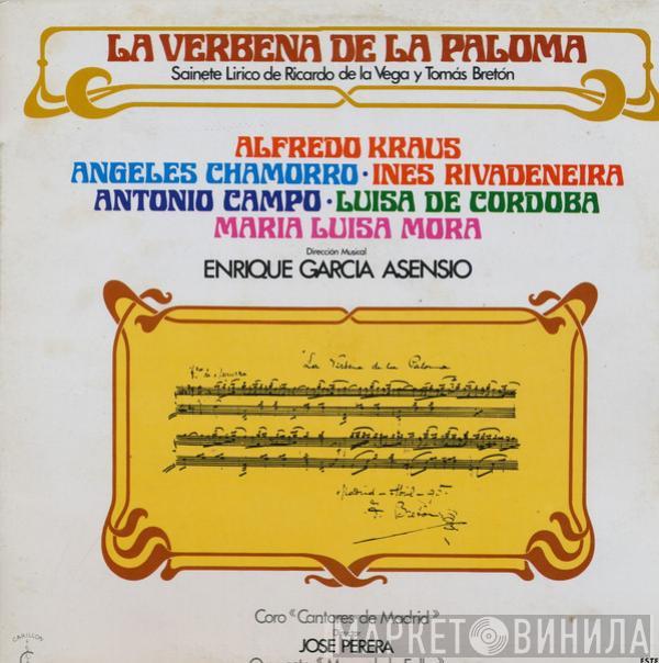 Alfredo Kraus, Ángeles Chamorro, Inés Rivadeneira, Antonio Campó, Luisa de Córdoba, Marisa Mora, Coros Cantores De Madrid, Manuel De Falla Orchestra - La Verbena De La Paloma