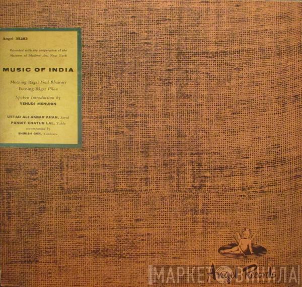 , Ali Akbar Khan  Chatur Lal  - Music Of India