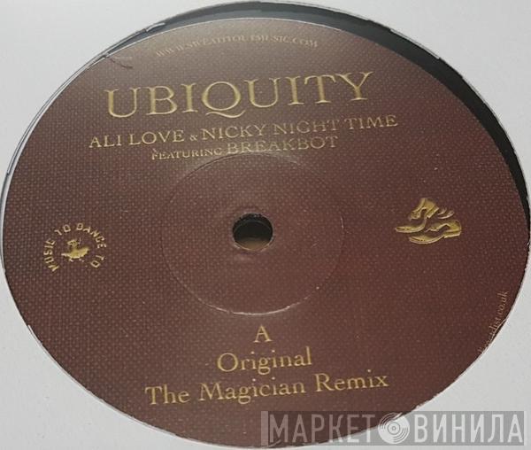 Ali Love, Nicky Night Time, Breakbot - Ubiquity