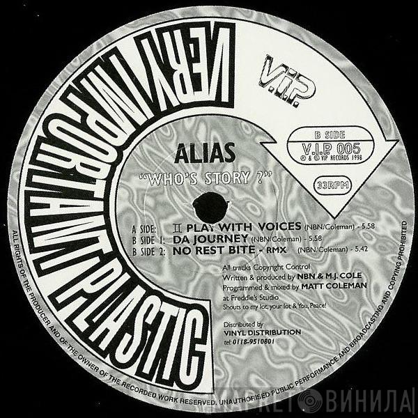 Alias  - Who's Story ?