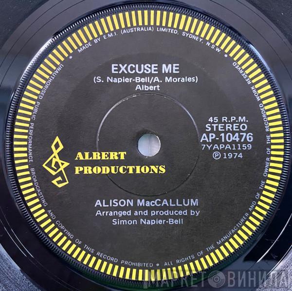 Alison MacCallum - Excuse Me