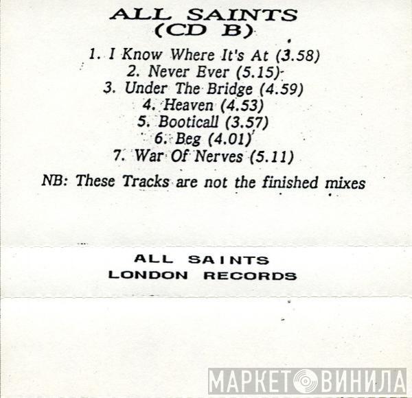  All Saints  - All Saints