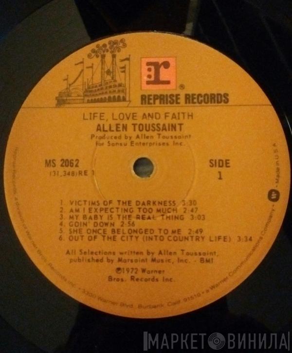  Allen Toussaint  - Life, Love And Faith