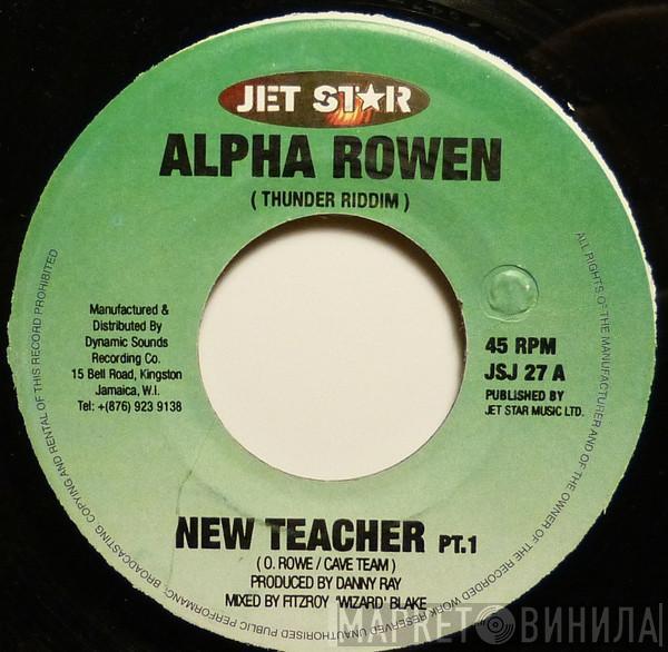  Alpha Rowen  - New Teacher