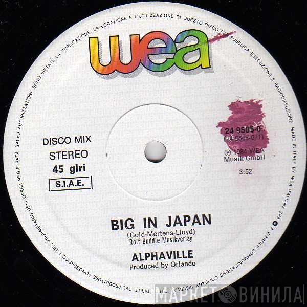  Alphaville  - Big In Japan