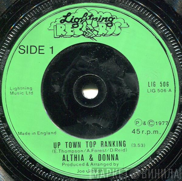 Althea & Donna, The Mighty Two - Up Town Top Ranking / Calico Suit