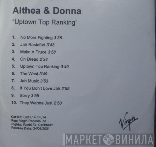  Althea & Donna  - Up Town Top Ranking