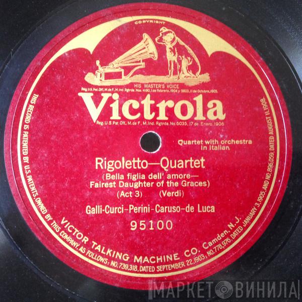 - Amelita Galli-Curci - Flora Perini - Enrico Caruso  Giuseppe De Luca   - Rigoletto