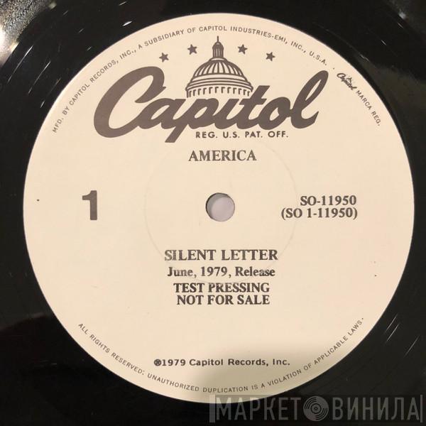  America   - Silent Letter