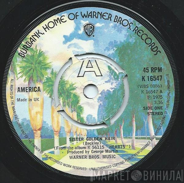 America  - Sister Golden Hair