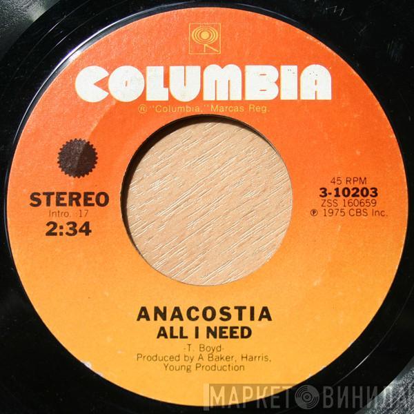 Anacostia - All I Need / One Less Morning